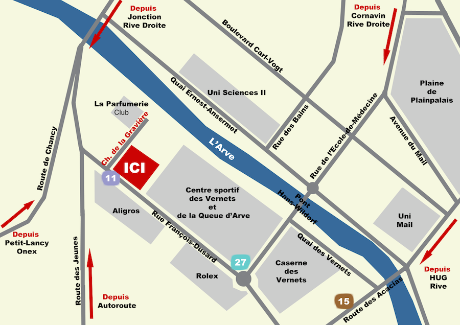 Plan d'accès.